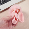 Peach Pink Keychain Case for Airpods 3