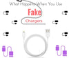 What happens when you use those enticing $3 fake chargers for your phone?