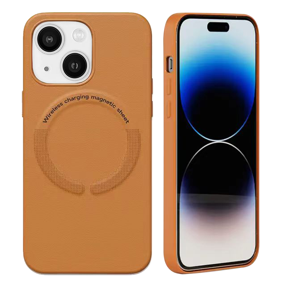 Modern Saddle Leather Case for iPhone