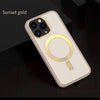 Classy Gold Leather Case for iPhone