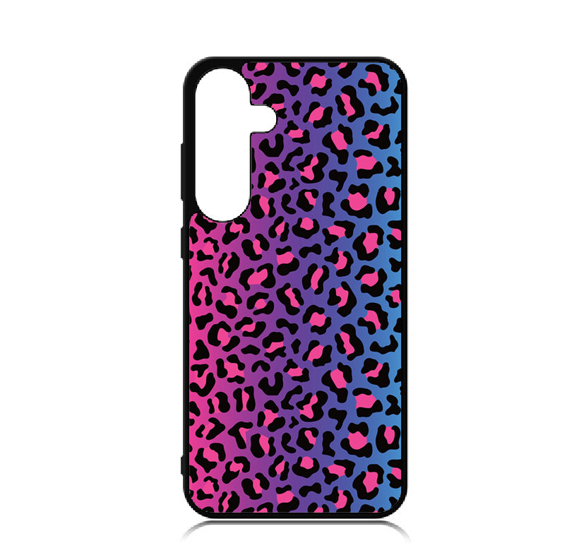 Pink Ombre Leopard Case for Galaxy