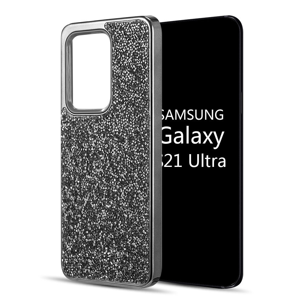Black Shimmer Case for Galaxy S21 Series