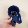 Midnight Blue Keychain Case for Airpods Pro