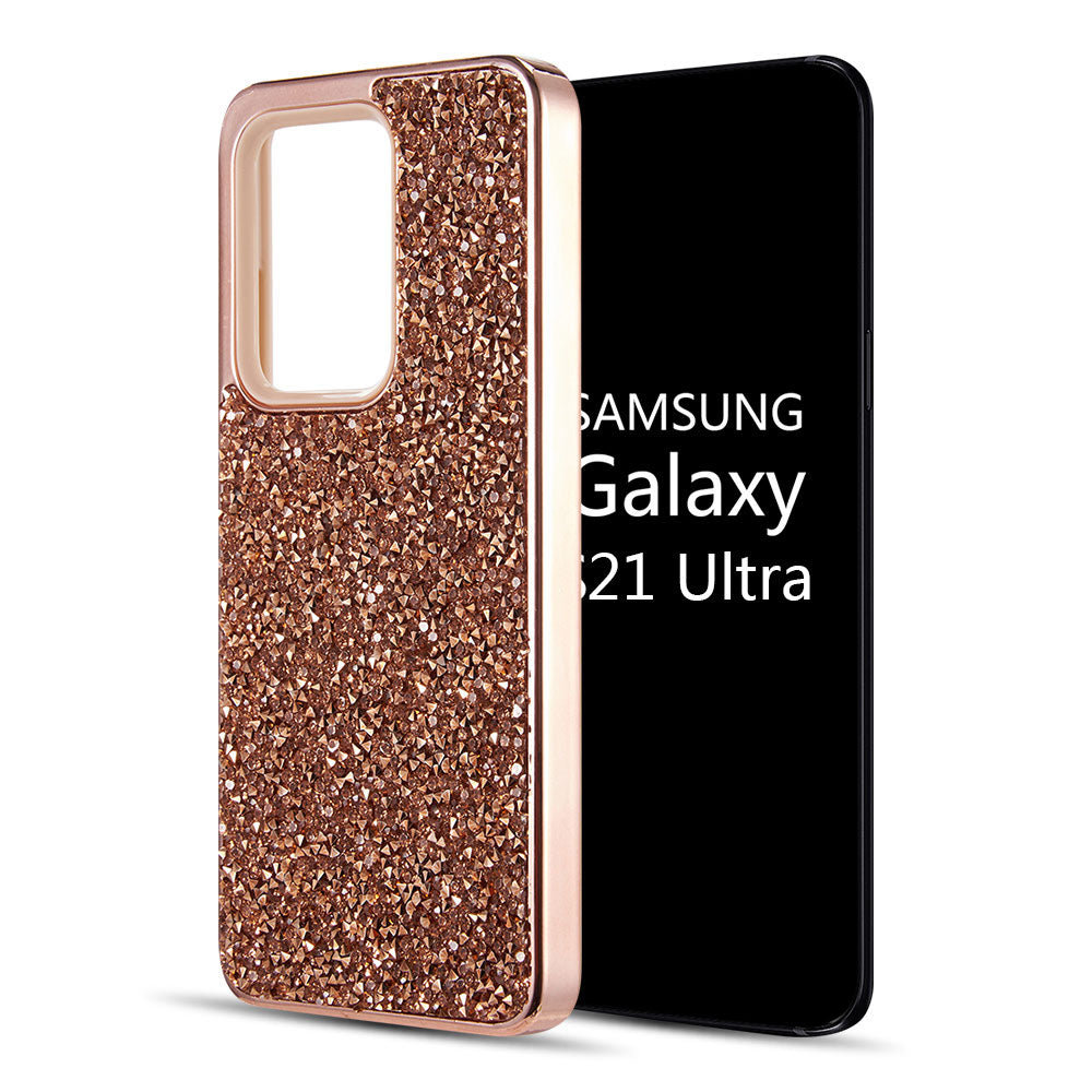 Rose Gold Shimmer Case for Galaxy S21 Series
