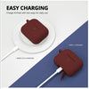Burgundy Keychain Case for Airpods 3