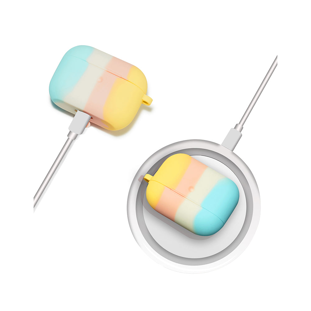 Pastel Stripes Case for Airpods 3