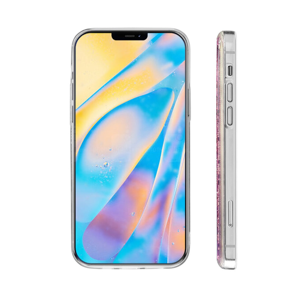 Coffee Lover Floating Glitter Case for iPhone