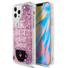 Coffee Lover Floating Glitter Case for iPhone
