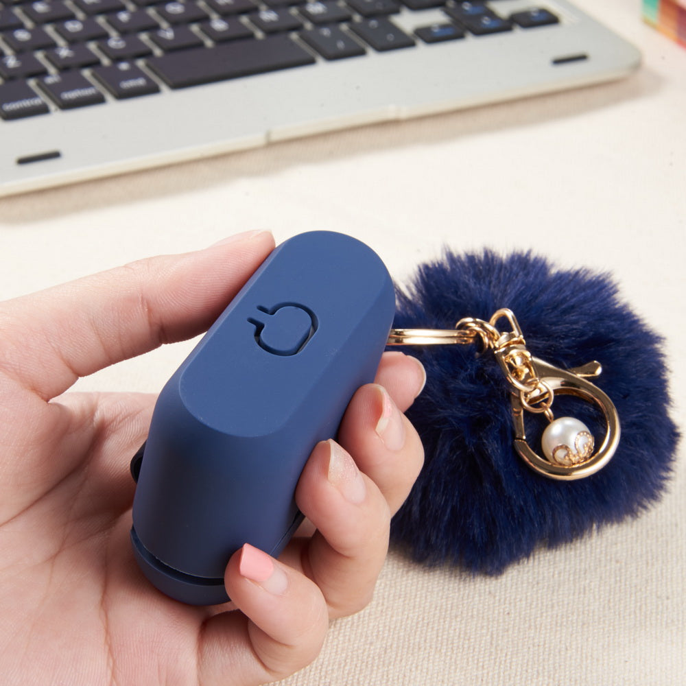 Midnight Blue Keychain Case for Airpods Pro