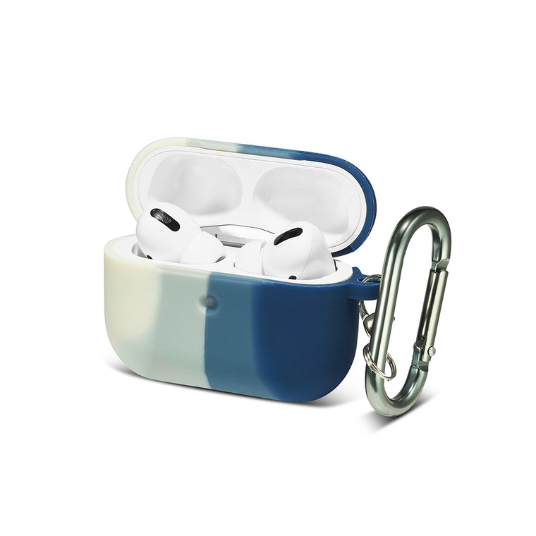 Green Blue Pastel Stripes Case for Airpods 3