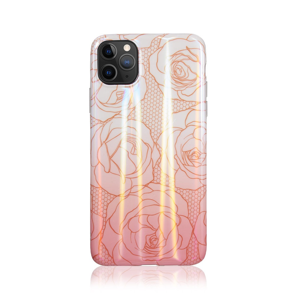 Holographic Romantic Rose Case for iPhone