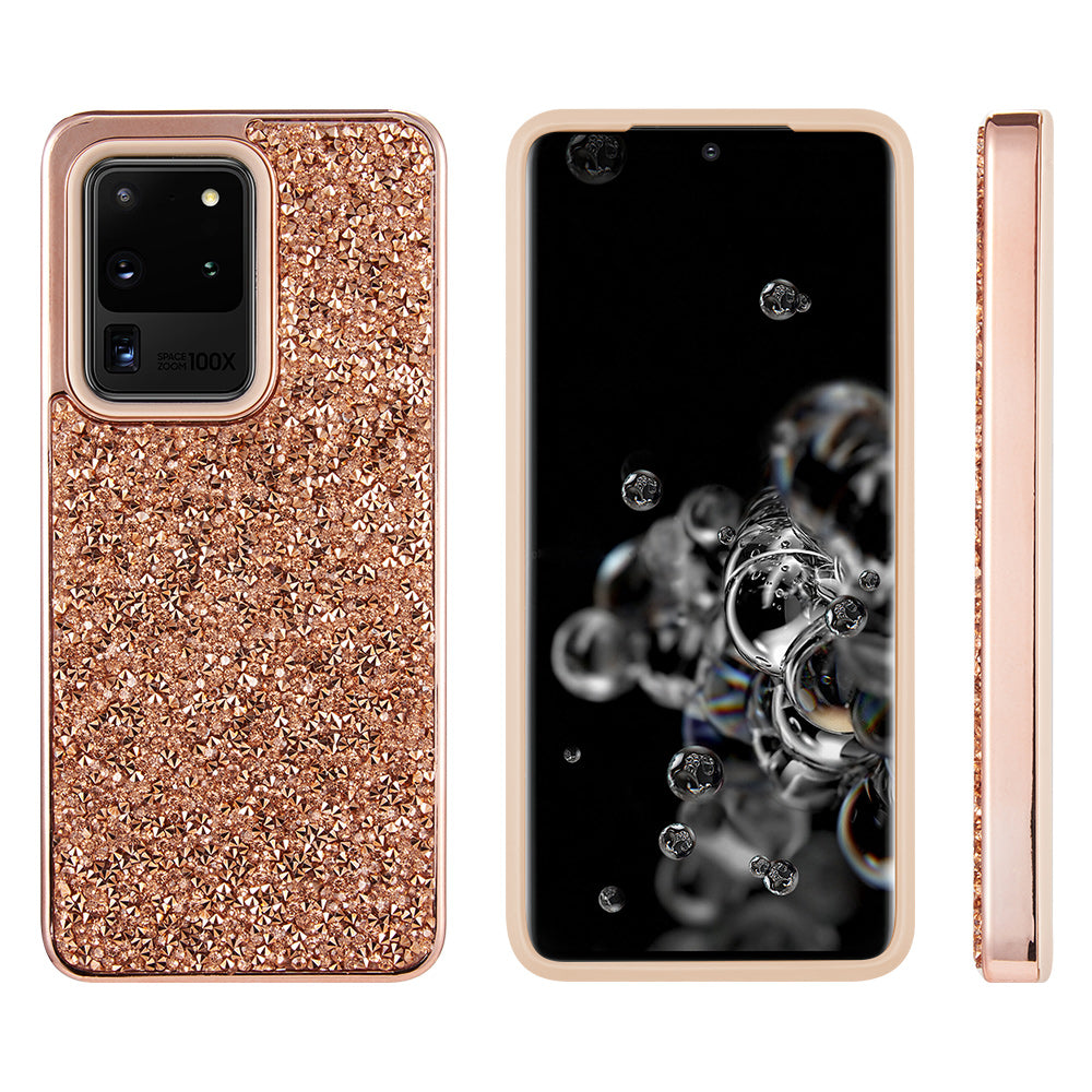 Rose Gold Shimmer Case for Galaxy S21 Series
