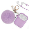 Lavender Keychain Case for Airpods