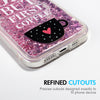 Coffee Lover Floating Glitter Case for iPhone