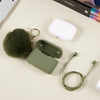Olive Green Keychain Case for Airpods Pro