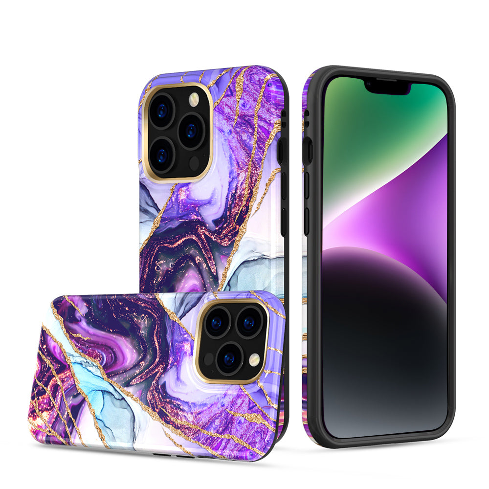 Purple Galaxy Case for iPhone