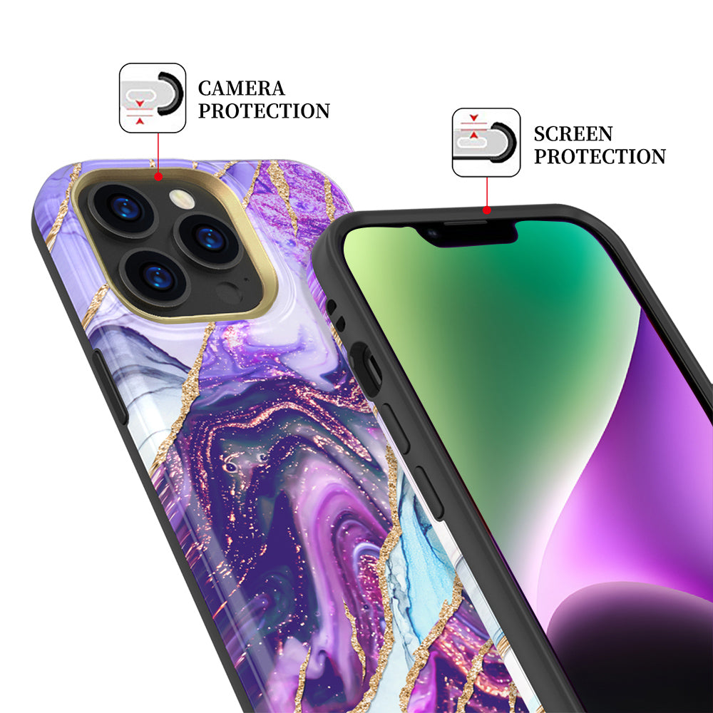 Purple Galaxy Case for iPhone