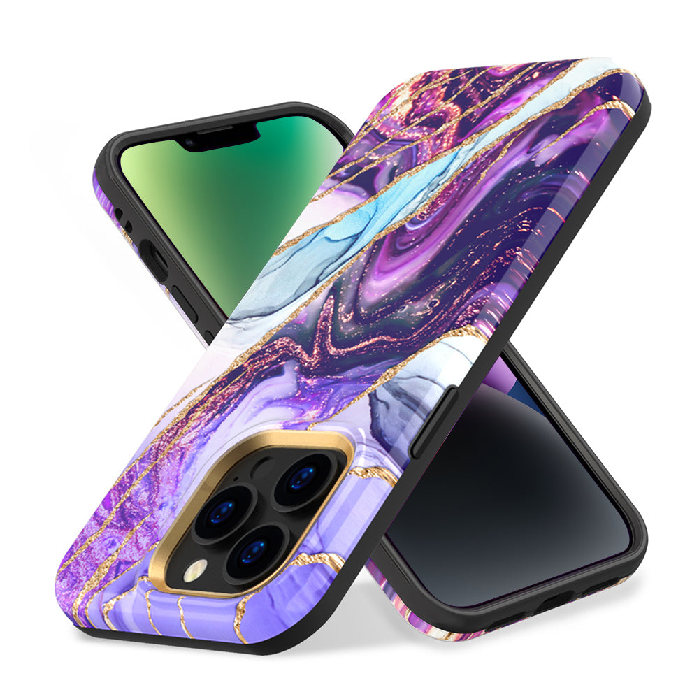 Purple Galaxy Case for iPhone