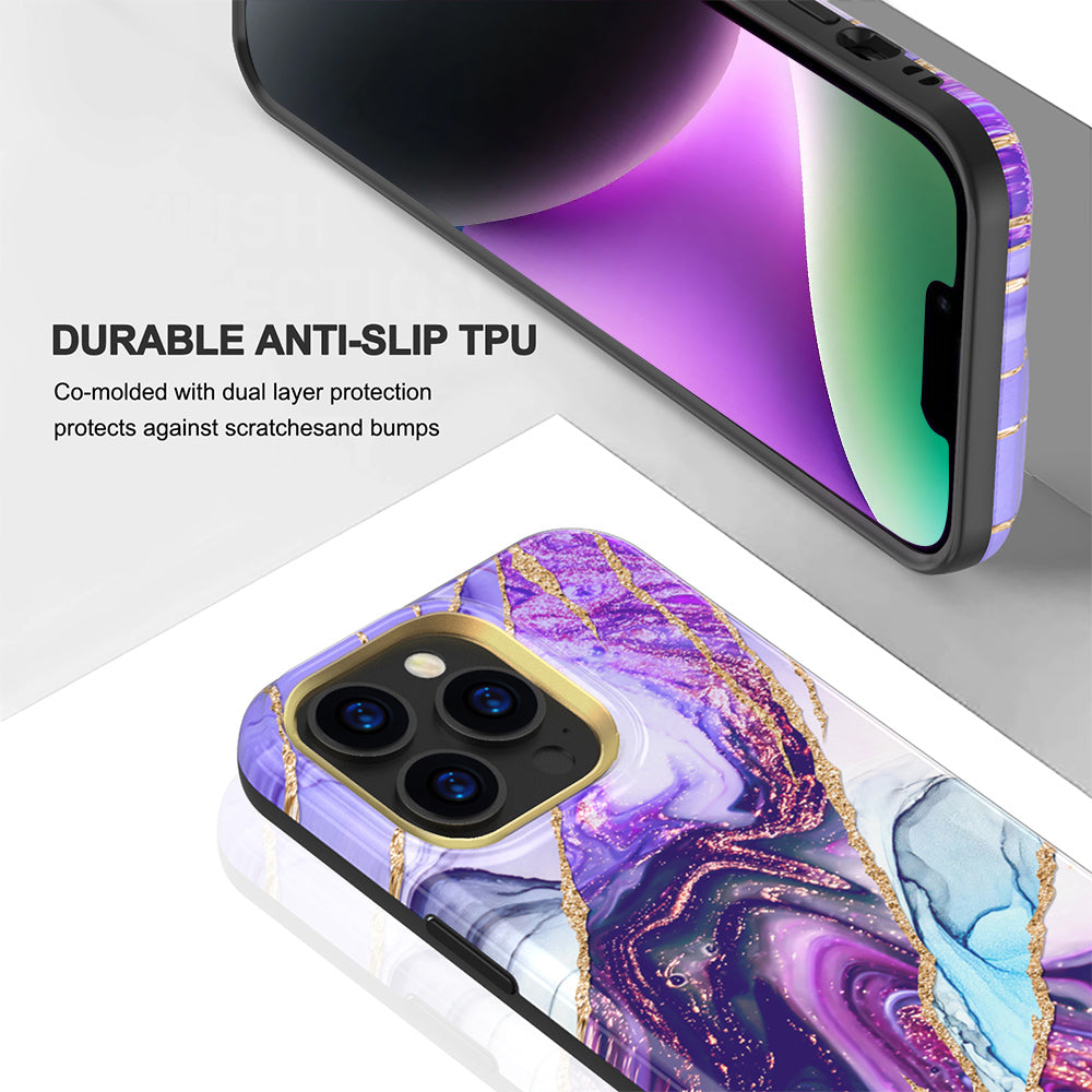 Purple Galaxy Case for iPhone
