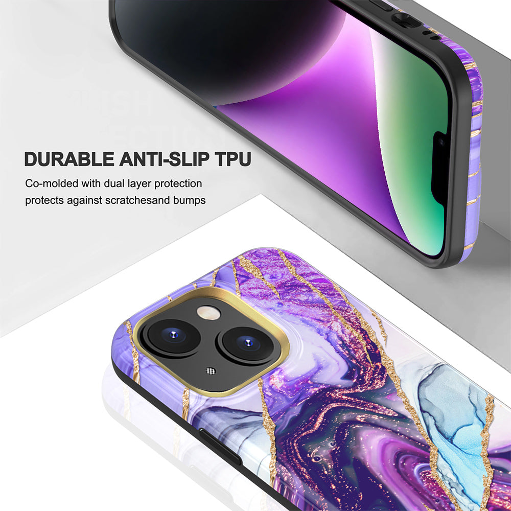 Purple Galaxy Case for iPhone