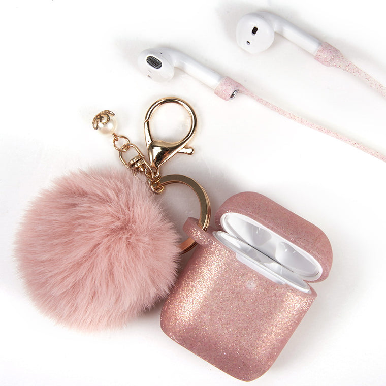 Rose Gold Glitter Case for Airpods