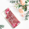 Rose Petal Glitter Case for Galaxy S22 Series