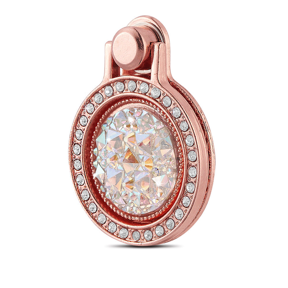 Classy Shimmer Rose Gold Grip Ring