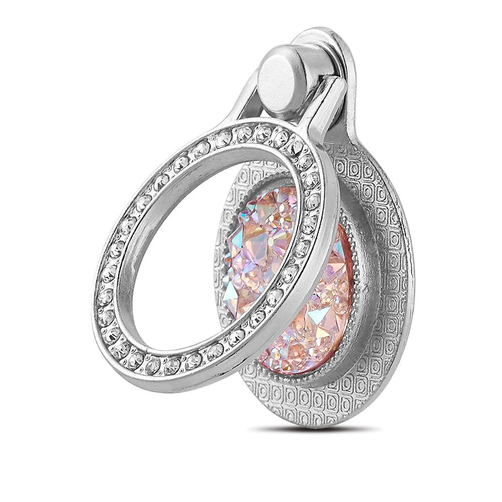 Classy Shimmer Silver Grip Ring