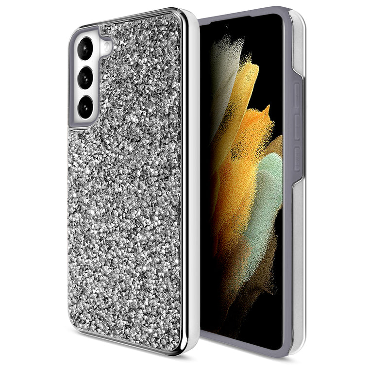 Silver Shimmer Case for Galaxy S22 Series